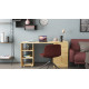 Стіл-тумба трансформер Смарт 1/2 Ferrum-decor 750x1450x600 ДСП Дуб Артизан 16 мм (FRD-105079) - фото 2