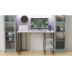 Письменный стол Ferrum-decor Кевин 75x100x70 черный ДСП Белое 16мм (FRD-103819) - фото 5