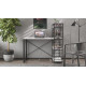 Письменный стол Ferrum-decor Серии Конект c этажеркой 75x120x600 черный ДСП Белое 16мм (FRD-104219) - фото 7