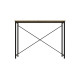 Стол письменный Line Лайт Ferrum-decor 75x100x50 Черный металл ДСП Дуб Сонома 16 мм (FRD-104839) - фото 6