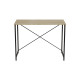 Стол письменный Line Лайт Ferrum-decor 75x100x50 Черный металл ДСП Дуб Сонома 16 мм (FRD-104839) - фото 7
