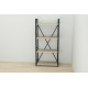 Етажерка 4/60 Ferrum-decor Серії Конект 120x60x28 чорний ДСП Дуб Сонома 16мм (FRD-104239) - фото 5