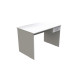 Стол компьютерный Бад Ferrum-decor 75x110x70 ДСП Белое 16 мм (FRD-104770) - фото 2
