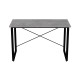 Стол письменный Дейв Ferrum-decor 75x120x60 Черный металл ДСП Бетон 16 мм (FRD-106440) - фото 6