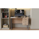Компьютерный стол Ferrum-decor Гарри 75x120x60 серый ДСП Дуб Сан-Марино 16мм (FRD-101454) - фото 3