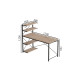 Компьютерный стол Ferrum-decor Джек 75x120x60 Черный ДСП Дуб Сан-Марино (FRD-104380) - фото 4