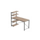 Компьютерный стол Ferrum-decor Джек 75x120x60 Черный ДСП Дуб Сан-Марино (FRD-104380) - фото 2
