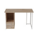 Компьютерный стол Ferrum-decor Отто 75x120x60 белый ДСП Дуб Сан-Марино 16мм (FRD-101024) - фото 4