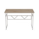 Компьютерный стол Ferrum-decor Раян 75x100x60 белый ДСП Дуб Сан-Марино 16мм (FRD-101124) - фото 4