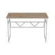 Компьютерный стол Ferrum-decor Раян 75x140x60 белый ДСП Дуб Сан-Марино 16мм (FRD-101144) - фото 4