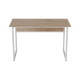 Комп'ютерний стіл Ferrum-decor Коді 75x120x60 білий ДСП Дуб Сан-Марино 16мм (FRD-101194) - фото 5