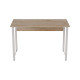 Компьютерный стол Ferrum-decor Курт 75x100x70 белый ДСП Дуб Сан-Марино 32мм (FRD-102234) - фото 3