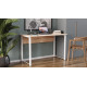 Компьютерный стол Ferrum-decor Курт 75x140x70 белый ДСП Дуб Сан-Марино 32мм (FRD-102254) - фото 7