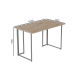 Компьютерный стол Ferrum-decor Ханна 75x100x60 серый ДСП Дуб Сан-Марино 16мм (FRD-101394) - фото 5