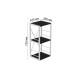 Етажерка 3/34 Ferrum-decor Серії Конект 73x34x28 білий ДСП Сосна Кембра 16мм (FRD-104300) - фото 7
