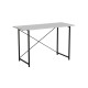 Стол письменный Line Лайт Ferrum-decor 75x120x50 Черный металл ДСП Белое 16 мм (FRD-104850) - фото 2