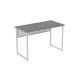 Стол письменный Майк Ferrum-decor 75x140x60 Белый металл ДСП Бетон 16 мм (FRD-106520) - фото 5