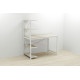 Компьютерный стол Ferrum-decor Джек 75x140x60 Белый ДСП Сонома (FRD-104410) - фото 3