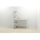 Компьютерный стол Ferrum-decor Джек 75x140x60 Белый ДСП Сонома (FRD-104410) - фото 2