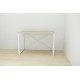 Письменный стол Ferrum-decor Серии Конект 75x120x600 белый ДСП Дуб Сонома 16мм (FRD-104210) - фото 3