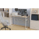 Компьютерный стол Ferrum-decor Раян 75x100x70 белый ДСП Дуб Сан-Марино 16мм (FRD-101154) - фото 5