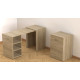 Стол-тумба трансформер Смарт 1/1 Ferrum-decor 750x1450x500 ДСП Дуб Сонома 16 мм (FRD-105070) - фото 11