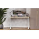 Письменный стол Ferrum-decor Серии Конект 75x120x600 белый ДСП Дуб Сонома 16мм (FRD-104210) - фото 6