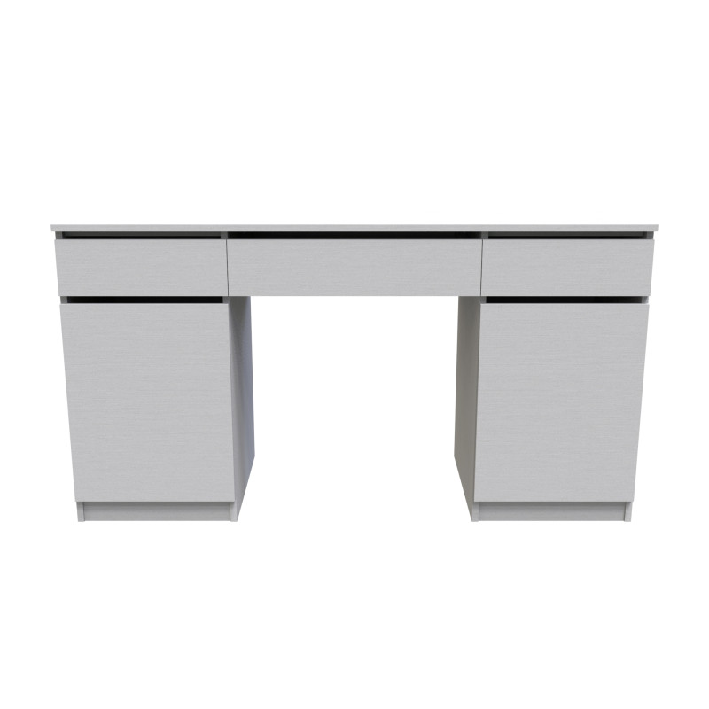 Стол компьютерный Вито 2 Ferrum-decor 750x1400x500 ДСП Белое 16 мм (FRD-104830)