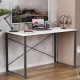 Письменный стол Ferrum-decor Серии Конект 75x120x600 черный ДСП Белое 16мм (FRD-104201) - фото 1