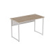 Компьютерный стол Ferrum-decor Майк 75x120x60 белый ДСП Дуб Сан-Марино 32мм (FRD-101315) - фото 4