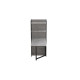 Стіл книжка з етажеркою Практик 2 Ferrum-decor 1555x640x990 Чорний метал ДСП Бетон 16 мм (FRD-104631) - фото 3