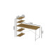 Компьютерный стол Ferrum-decor Джек 75x120x60 Белый ДСП Артизан (FRD-104391) - фото 2