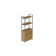 Етажерка 3/60 Ferrum-decor Серії Конект із тумбою 144x60x28 Сірий ДСП Артизан (FRD-104461) - фото 2