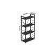Етажерка 4/60 Ferrum-decor Серії Конект 120x60x28 чорний ДСП Сосна Кембра 16мм (FRD-104241) - фото 3