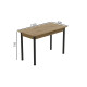 Стіл кухонний Ferrum-decor Беніта 75x120x60 Чорний ДСП Дуб Артизан 16мм (FRD-105691) - фото 4