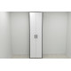 Шкаф Гардероб Уни секция 6 серии Конект Ferrum-decor 220x60x50см Черный металл ДСП Белый 16 мм (FRD-104571) - фото 3