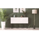 Стіл-книга трансформер Оріон 3 Ferrum-decor 750x1150x880 Чорний метал ДСП Біле 16 мм (FRD-105081) - фото 11
