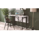 Стіл-книга трансформер Оріон 3 Ferrum-decor 750x1150x880 Чорний метал ДСП Біле 16 мм (FRD-105081) - фото 6