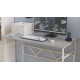 Стол письменный Раян Ferrum-decor 75x120x60 Белый металл ДСП Бетон 32 мм (FRD-106481) - фото 2