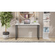 Письменный стол Ferrum-decor Скай 75x140x60 черный ДСП Белое 16мм (FRD-103631) - фото 3