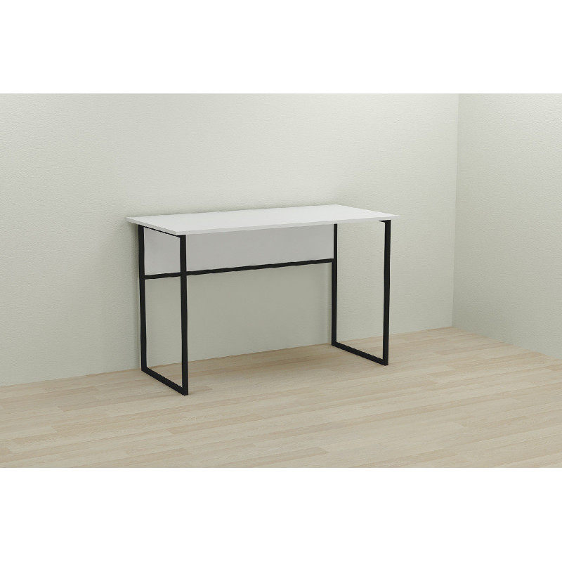 Письменный стол Ferrum-decor Коди 75x100x60 черный ДСП Белое 16мм (FRD-103731)