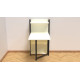 Стол книжка с этажеркой Практик 1 Ferrum-decor 1200x640x990 Черный металл ДСП Белое 16 мм (FRD-104611) - фото 3