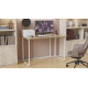 Письменный стол Ferrum-decor Ханна 75x100x60 белый ДСП Дуб Сонома 16мм (FRD-103991) - фото 4
