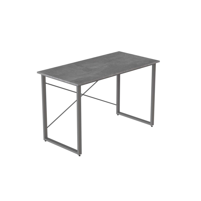 Стіл письмовий Дейв Ferrum-decor 75x120x60 Сірий метал ДСП Бетон 16 мм (FRD-106442)