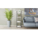 Етажерка 4/34 Ferrum-decor Серії Конект 120x34x28 чорний ДСП Біле 16мм (FRD-104272) - фото 4