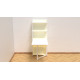Стол книжка с этажеркой Практик 2 Ferrum-decor 1555x640x990 Белый металл ДСП Белое 16 мм (FRD-104632) - фото 3