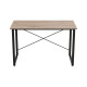Компьютерный стол Ferrum-decor Дейв 75x120x70 черный ДСП Дуб Сан-Марино 16мм (FRD-102006) - фото 10