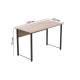 Компьютерный стол Ferrum-decor Курт 75x100x60 черный ДСП Дуб Сан-Марино 32мм (FRD-103912) - фото 6