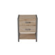 Тумба універсальна Ferrum-decor Вів'єн 2/1 50x41x40 чорний ДСП Дуб Сан-Марино 16мм (FRD-104172) - фото 7