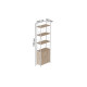 Етажерка 4/60 Ferrum-decor Серії Конект із тумбою 179x60x28 Білий ДСП Сан-Марино (FRD-104492) - фото 3